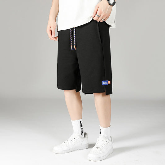 Mens Summer Shorts Solid Oversized Pants - FSHN LTD 14639486