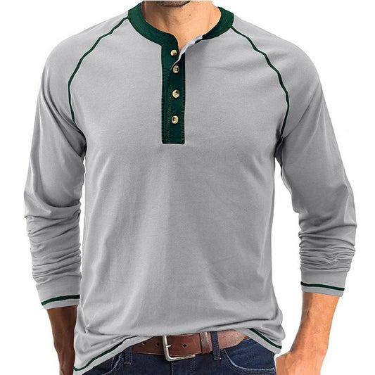 Solid Long Sleeve Shirt - FSHN LTD 14639486