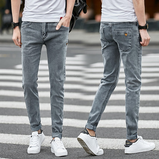 Denim Skinny Jeans Distressed Mens Jeans - FSHN LTD 14639486